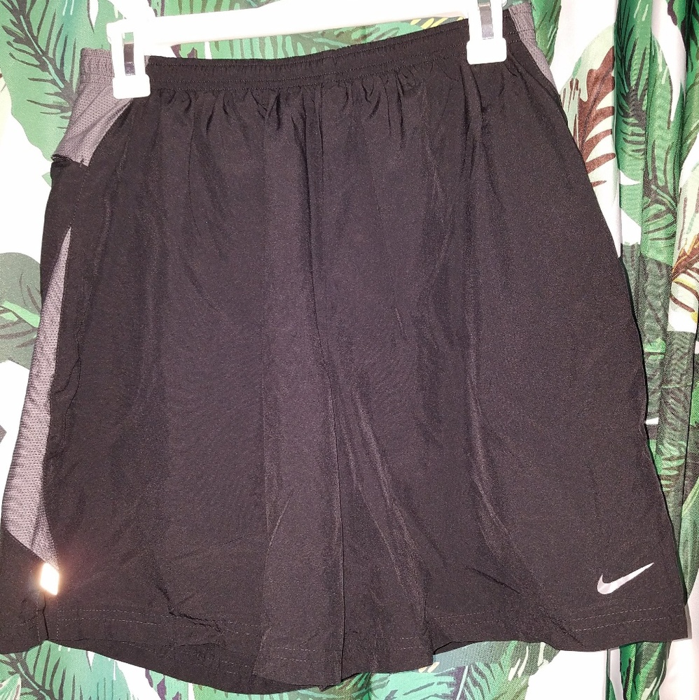 Black Nike Mens Dri Fit shorts